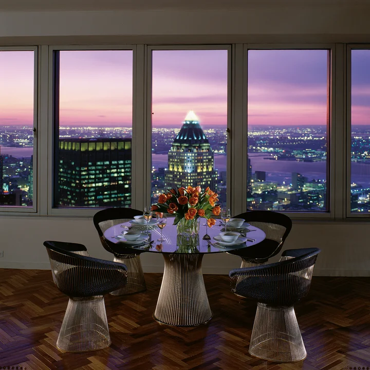 Knoll - Platner Chaise avec accoudoirs, image d'ambiance