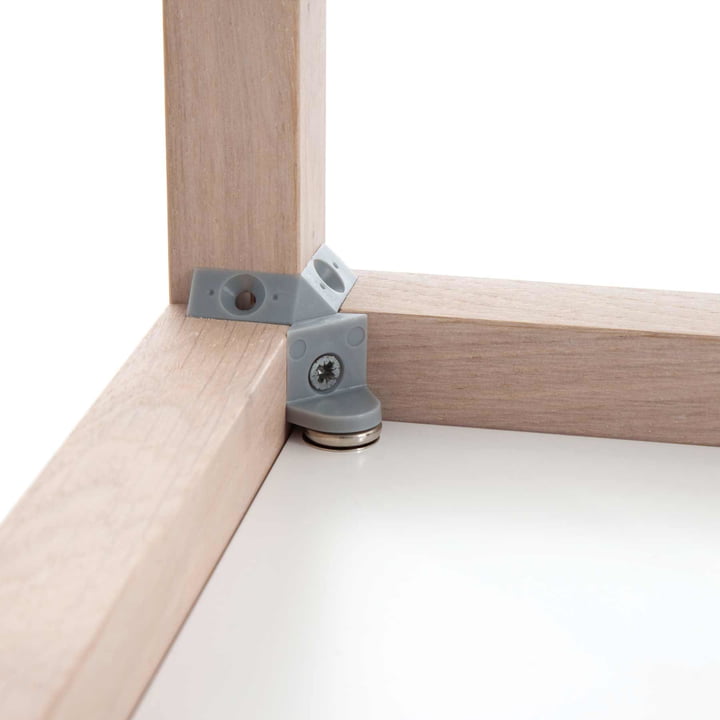 Flötotto – Buffet haut ADD – Système de clipsage, détail