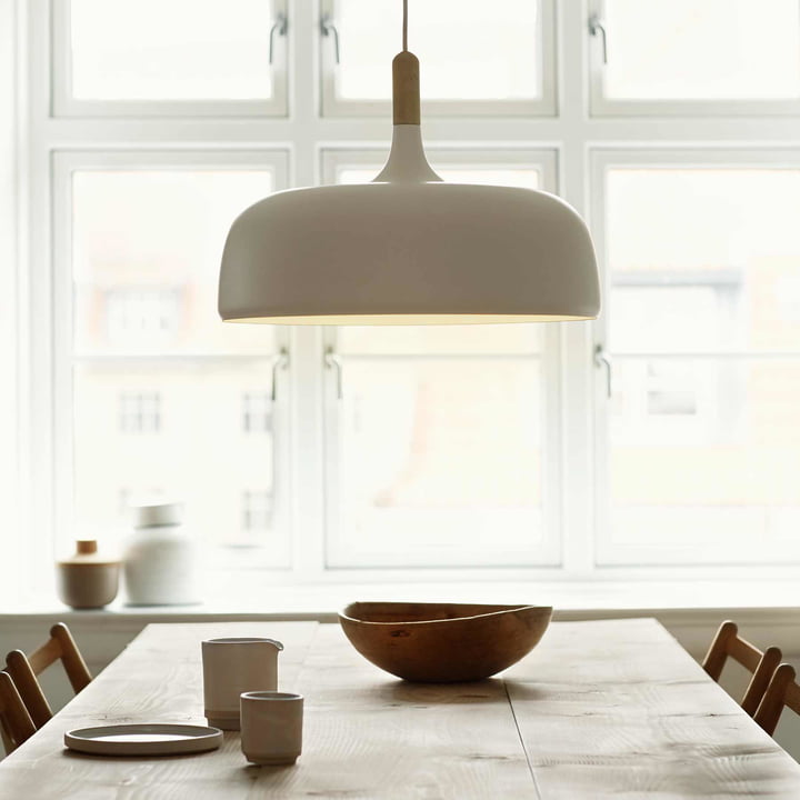 Le luminaire northernlighting - Acorn Lampe suspendue en blanc