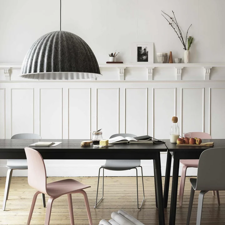 Muuto - Under the Bell suspension lumineuse, gris