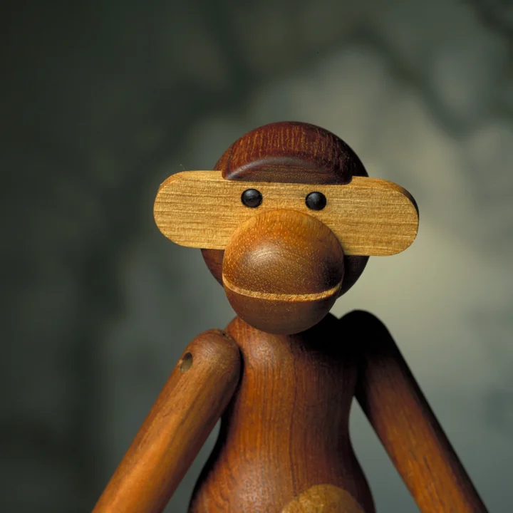 Singe en bois de Kay Bojesen