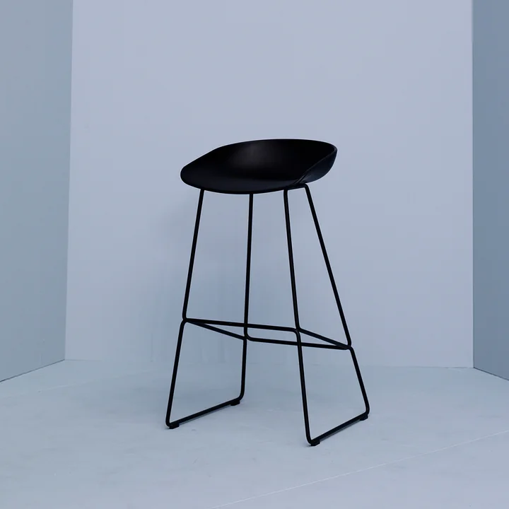 HAY - About A Stool AAS 38, noir / noir