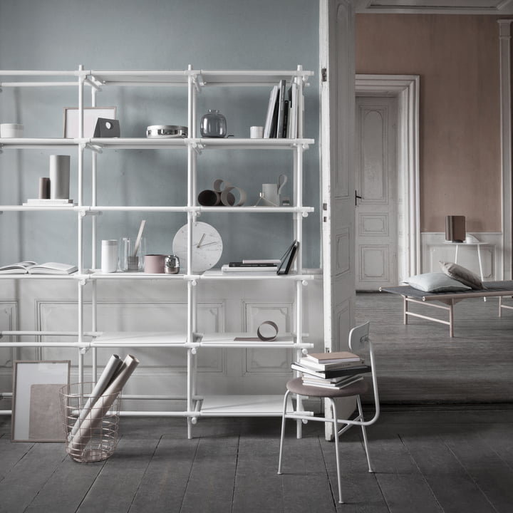 Le Stick System de Menu en blanc / blanc