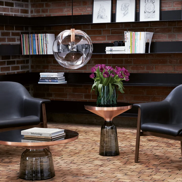 ClassiCon Vase, table d'appoint et lampe suspendue