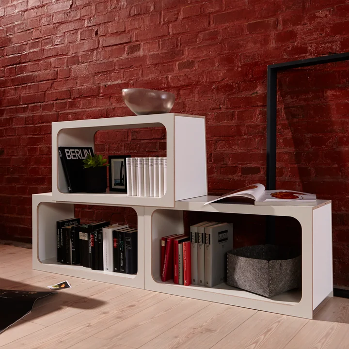 Müller Small Living - Module d'étagère empilable Boxit