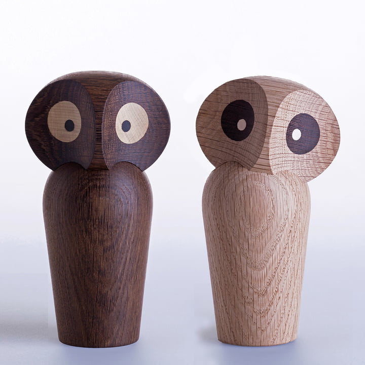 ArchitectMade - Chouette Owl Large, chêne fumé, chêne naturel