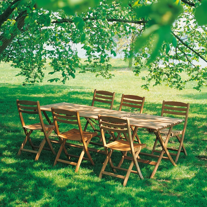 Selandia Table de Skagerak en teck