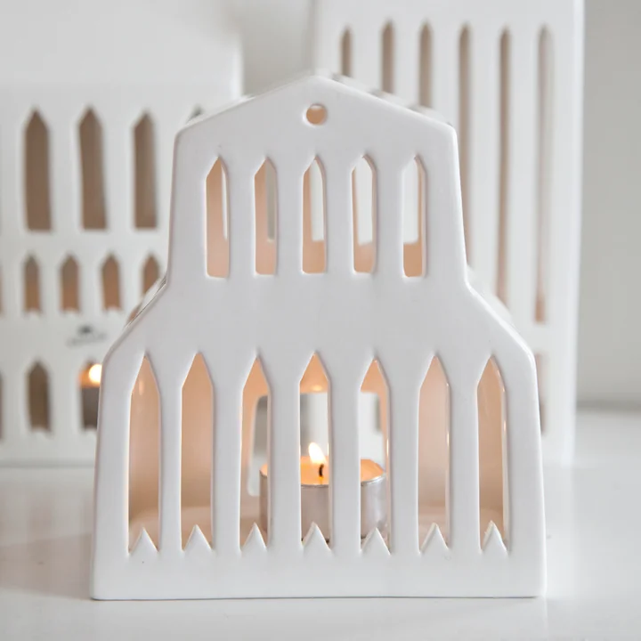 Basilica - Maison pour bougies à chauffe-plat de Kähler Design