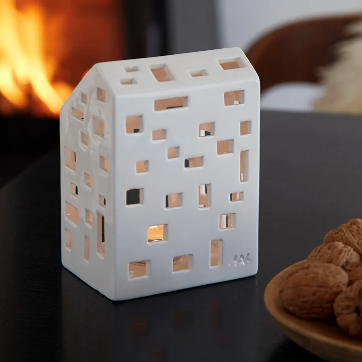 Maison Funki pour bougies à chauffe-plat de Kähler Design