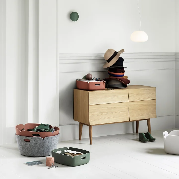 Restore Corbeilles de rangement et plateau de Muuto