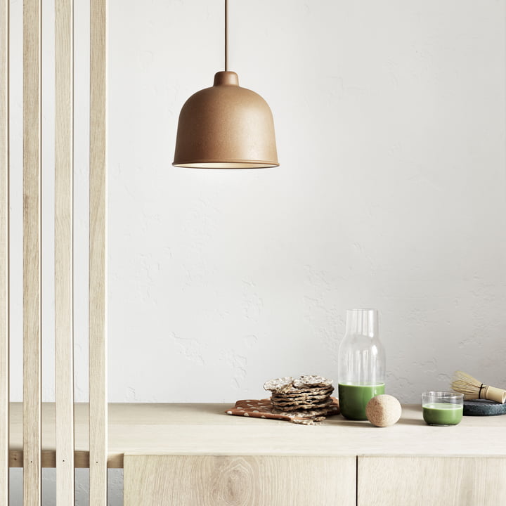 Muuto - Grain suspension lumineuse, nature