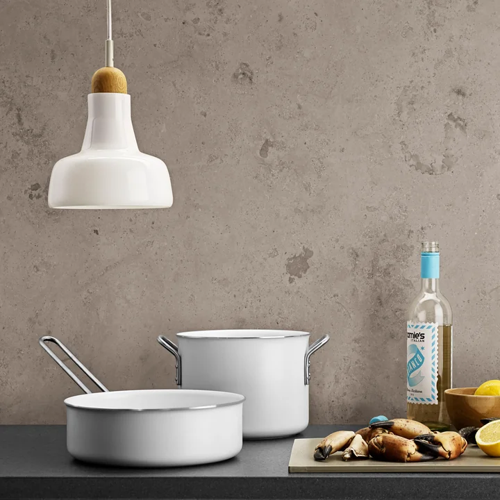 Batterie de cuisine White Line par Eva-Trio