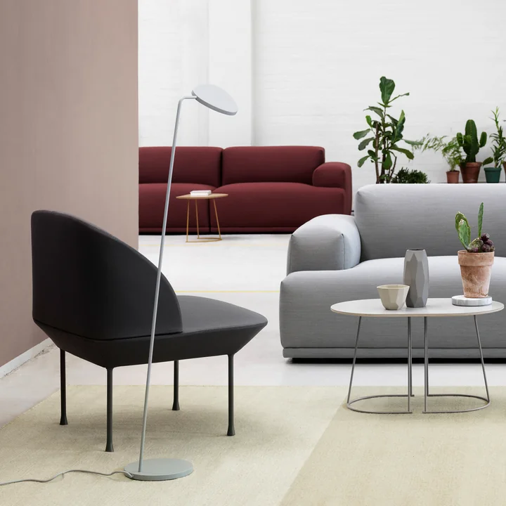 Design scandinave pour la salle de séjour.