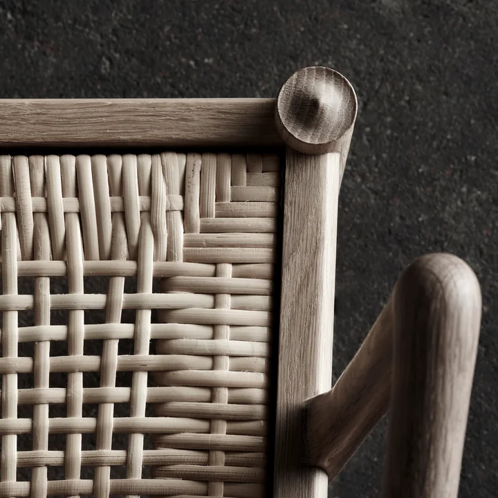 Roseau tressé à la main