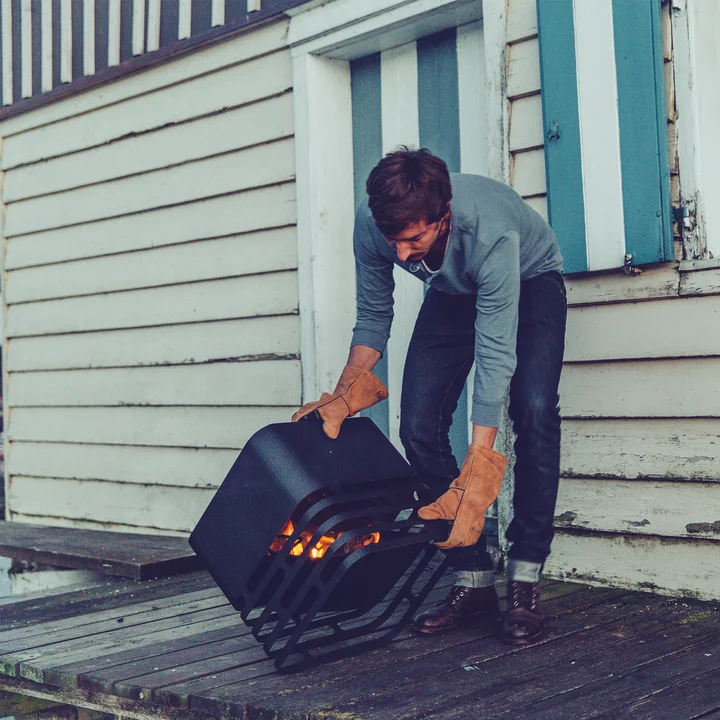 Panier à feu rotatif de Höfats