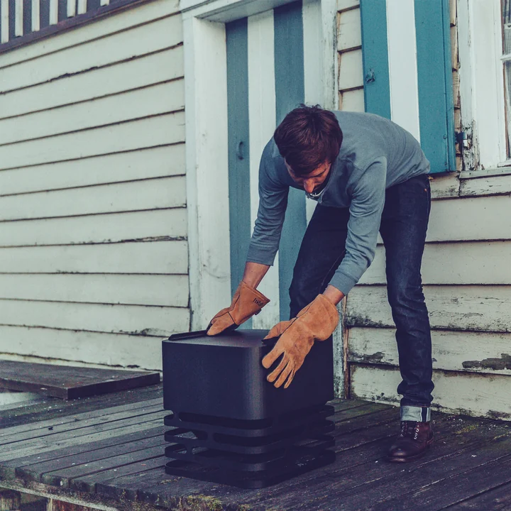 Panier à feu rotatif de Höfats