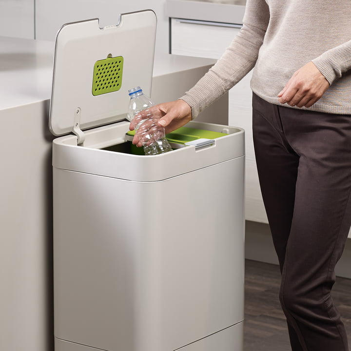 Poubelle tri sélectif Totem 48 Joseph Joseph