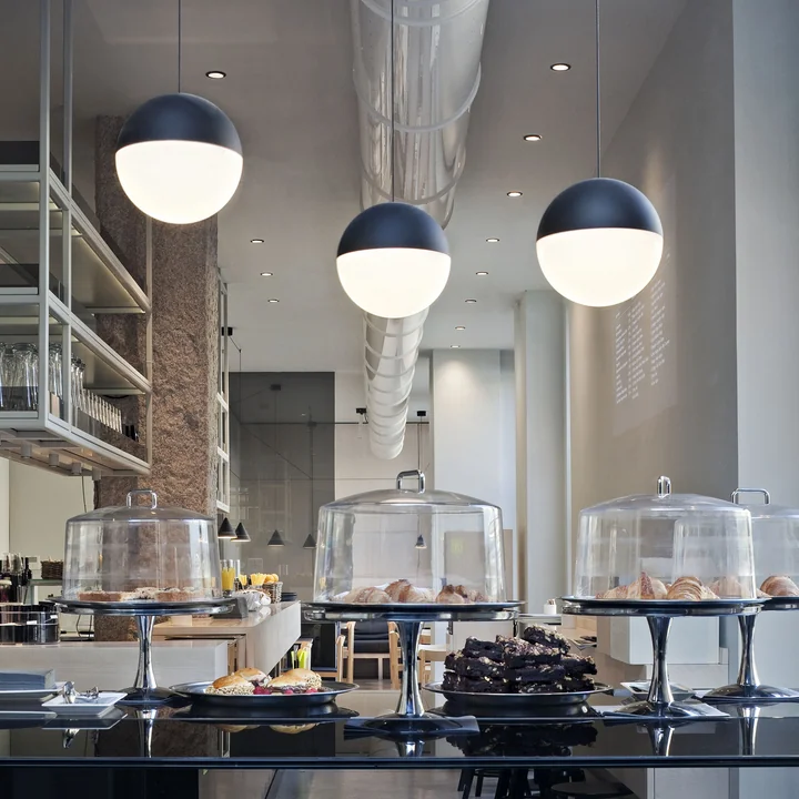 String Light Suspensions Tête de boule de Flos