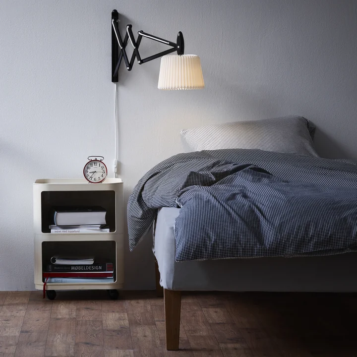 Applique murale avec bras en accordéon