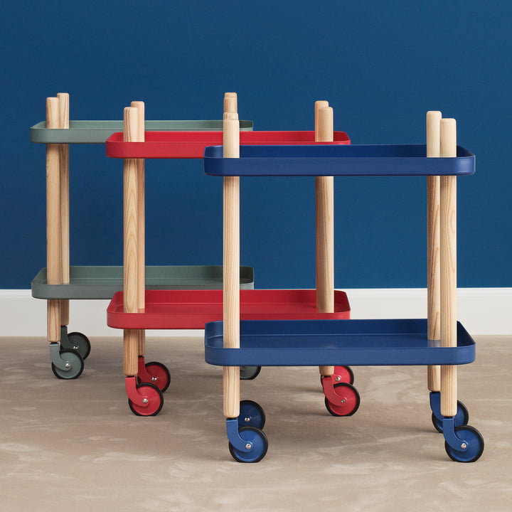 Block Table Trolley by Normann Copenhagen