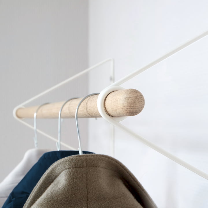 Vonbox - Portemanteau Spring en chêne/blanc