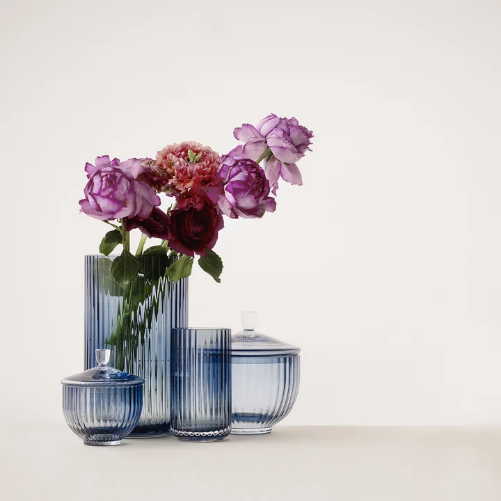 Vase en verre de Lyngby Porcelæn