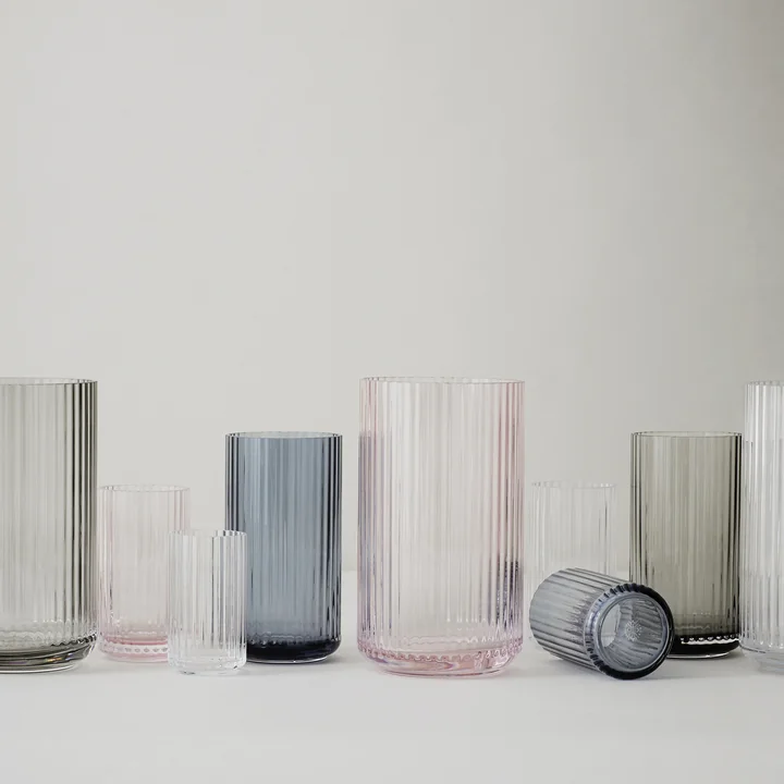 Vase en verre de Lyngby Porcelæn