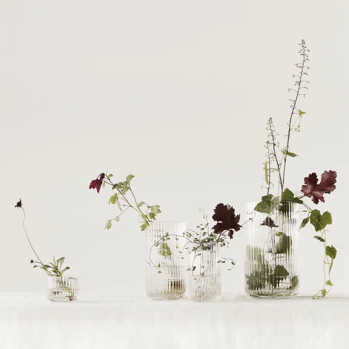 Vase en verre de Lyngby Porcelæn