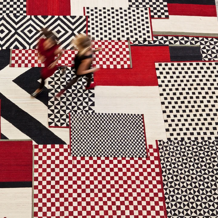 Tapis Mélange Pattern, Colour et Zoom