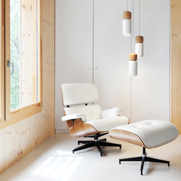 Pila lampe suspendue avec Lounge Chair & Ottoman