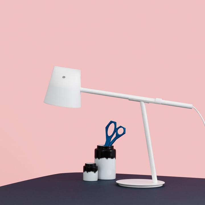 Momento Lampe de table de Normann Copenhagen en blanc