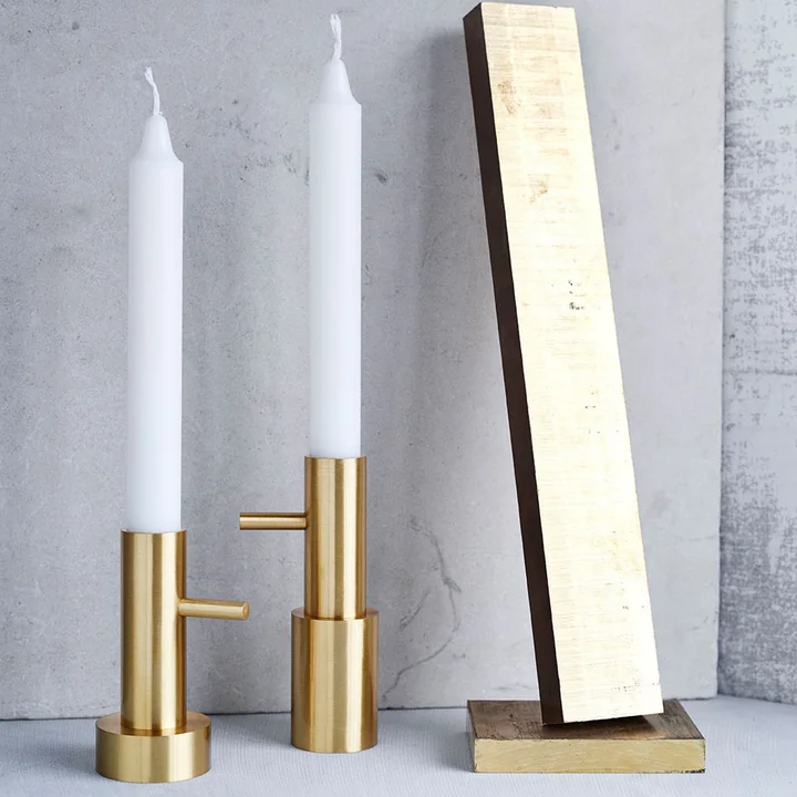 Chandelier Single de Fritz Hansen en laiton