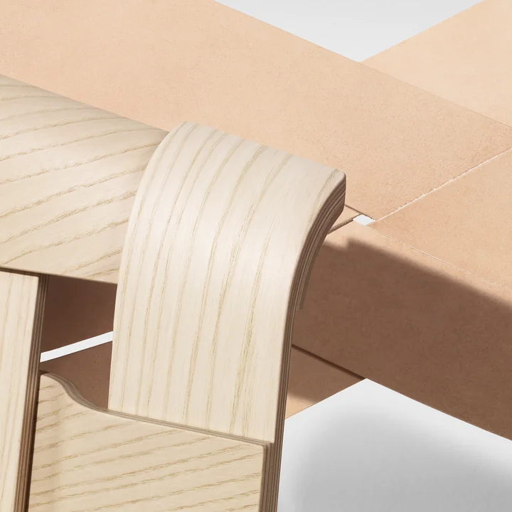 Chaise Torso et Wick de Design House Stockholm