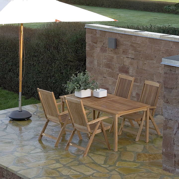 Columbus Chair et table de Skagerak