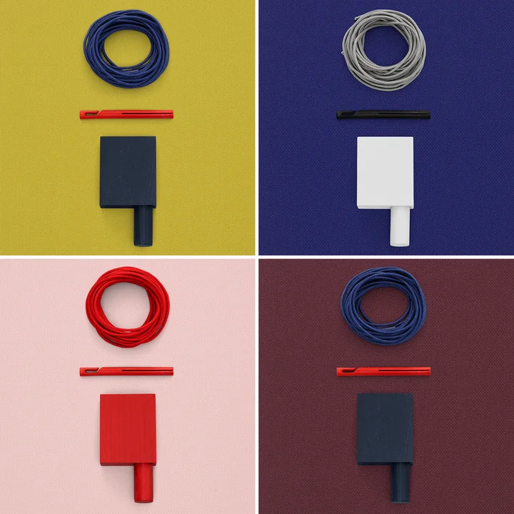 Différentes combinaisons de couleurs du rideau de rideau prêt à l'emploi