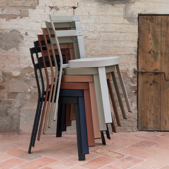 Chaise Thor d'Alfredo Chiaramonte et Marco Marin pour Emu