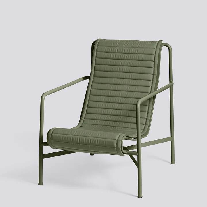 Palissade Quilted Cushion pour Lounge Chair High de HAY