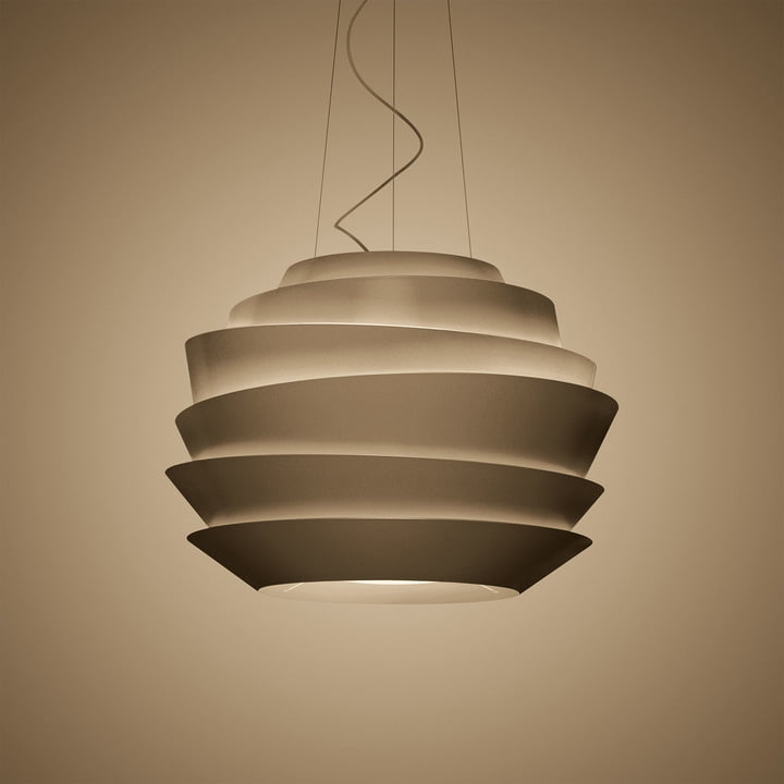 Foscarini - Lampe à suspension LED Le Soleil, bronzeFoscarini - Lampe à suspension LED Le Soleil