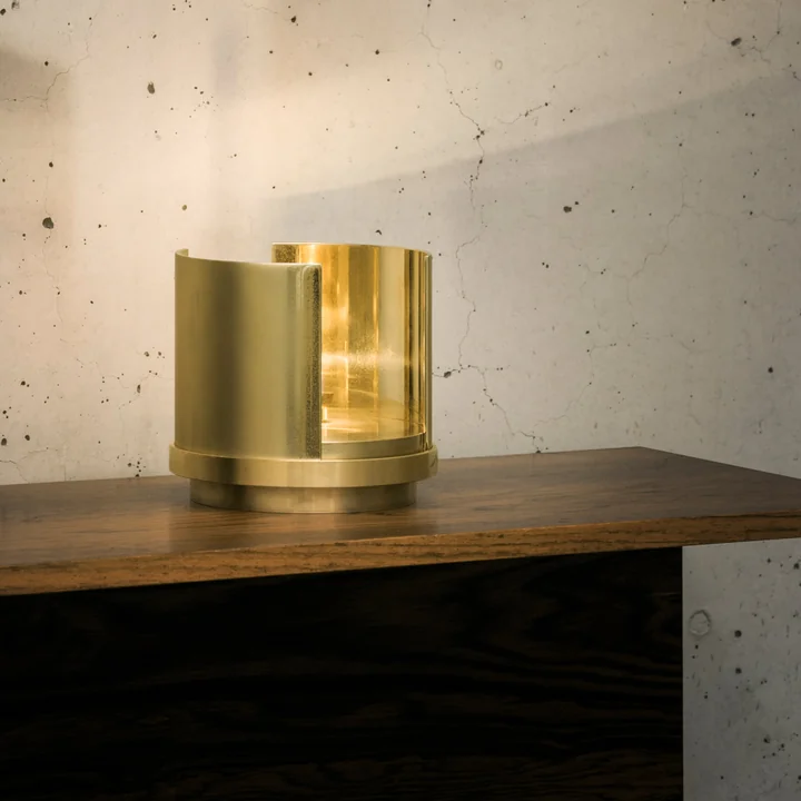 Lampe à huile Holocene No. 2 par Wästberg en laiton