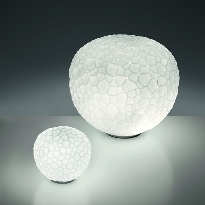 Artemide - Lampe de table Meteorite Stelo Tavolo, blanc