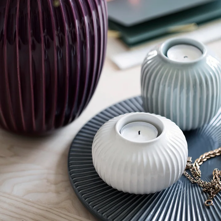 Porte-bougie à thé Hammershøi de Kähler Design