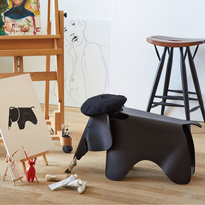 Le Eames Elephant dans l'atelier