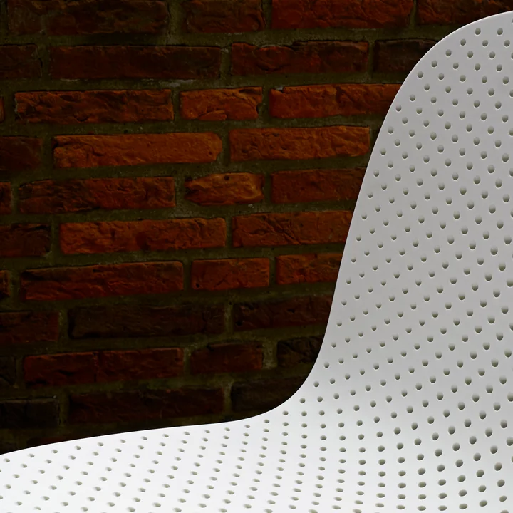 Chaise 13Eighty par Studio Scholten & Baijings pour HAY en blanc