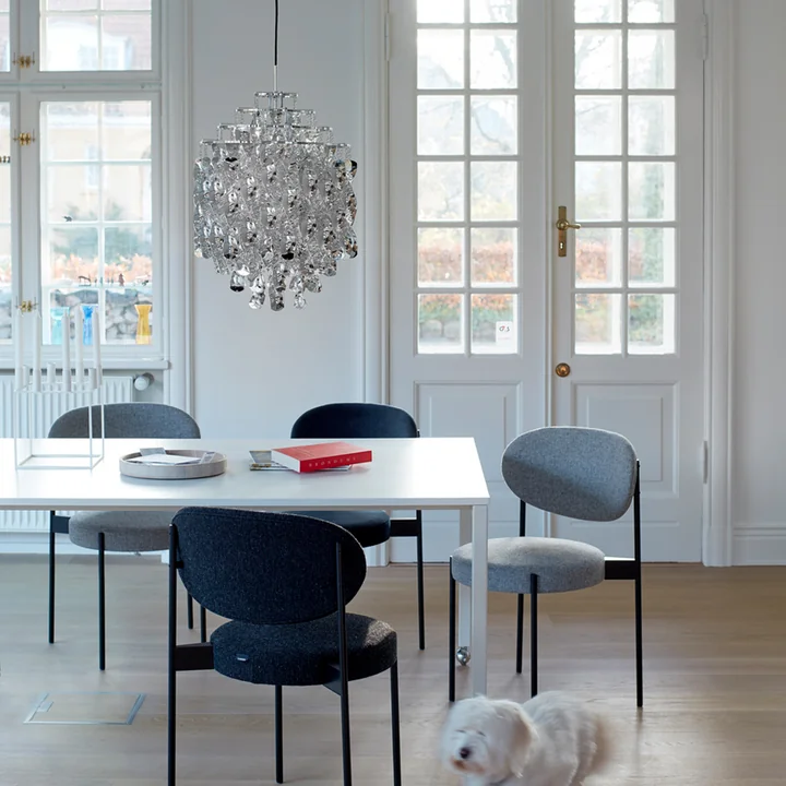 Luminaire suspendu spiralé SP01 de Verpan