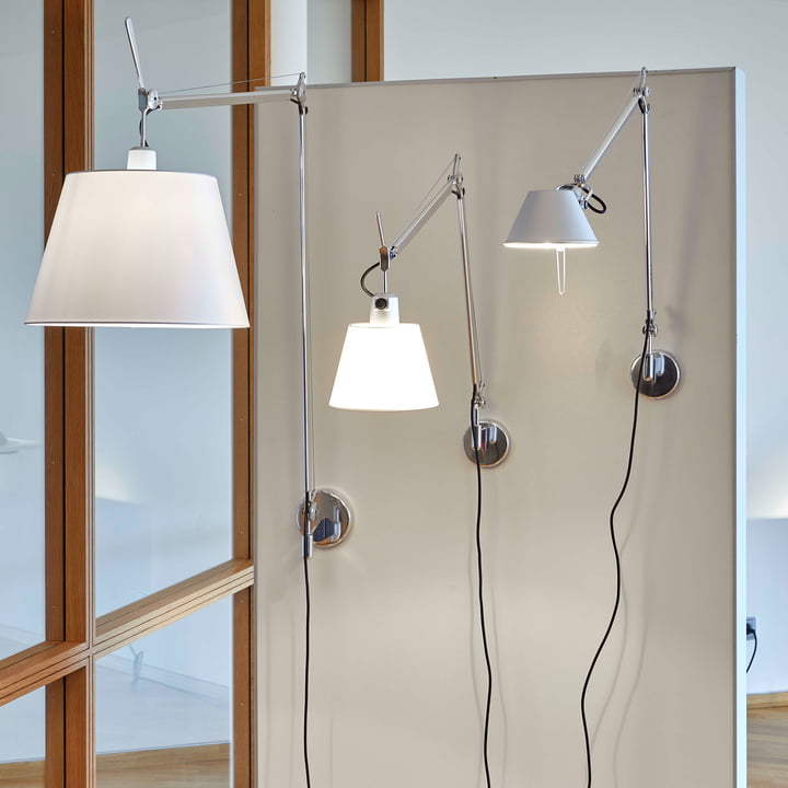 Artemide tolomeo wandhalterung