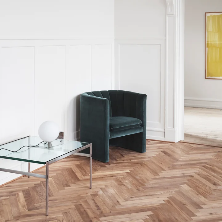 Fauteuil Loafer et Journey Lampe de table et applique murale de & Tradition