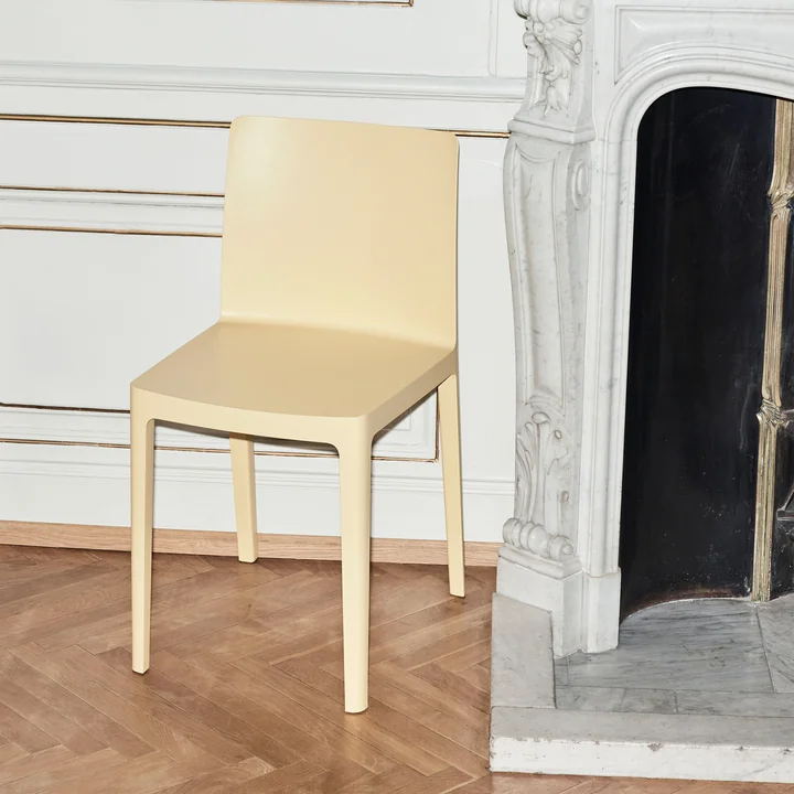 La chaise HAY - Élémentaire, jaune clair 