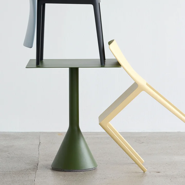 Table de bistrot Palissade Cone par HAY