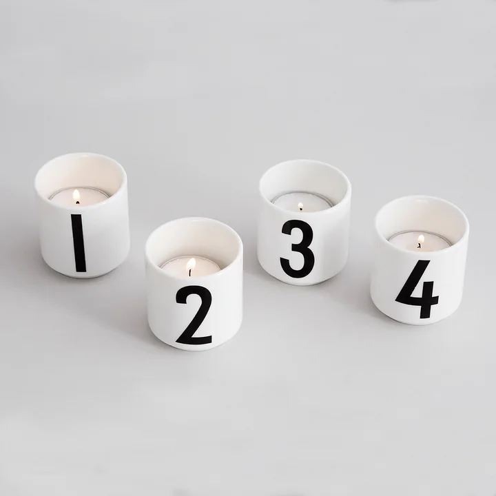 Ensemble de mini-mugs AJ de Design Letters