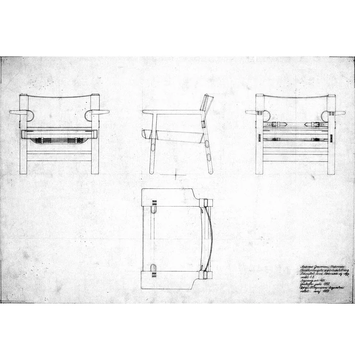Chaire espagnole par Fredericia